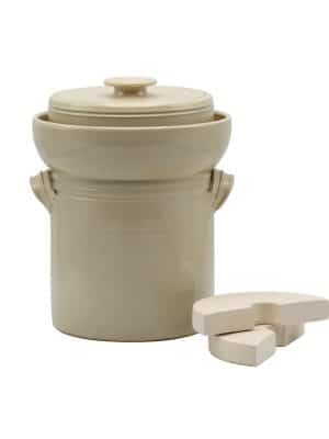 Fermenteringskrukke 3 L hvit Fermenteringskrukke 3 L hvit