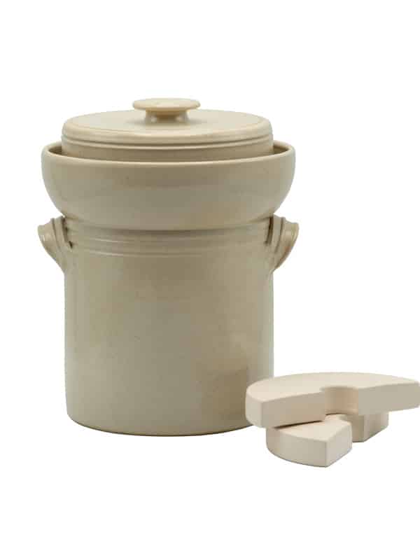 Fermenteringskrukke 3 liter kremfarget 82023-1 Fermenteringskrukke 3 liter kremfarget 82023 1