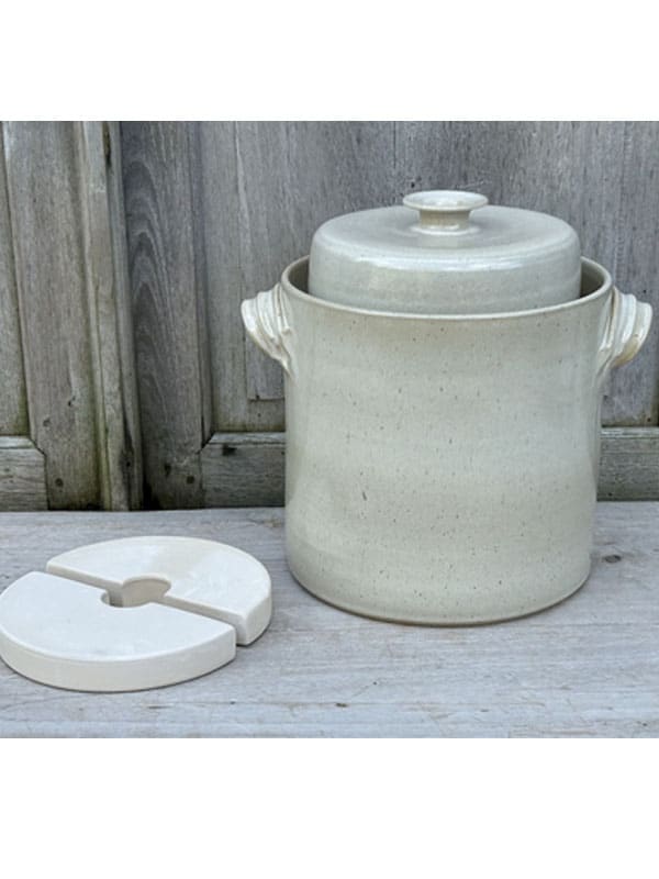 fermenteringskrukke 3 liter hvit