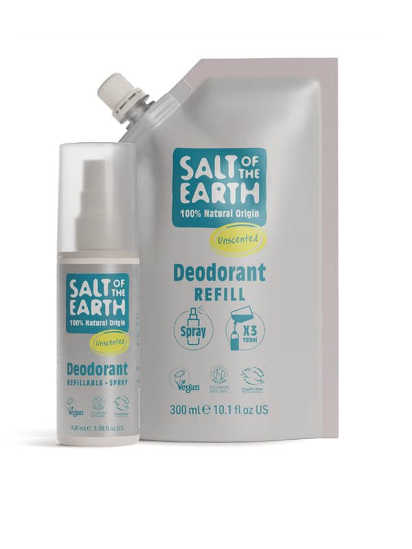 Deo spray uten parfyme med refill 2 pack Deo spray uten parfyme med refill 2 pack
