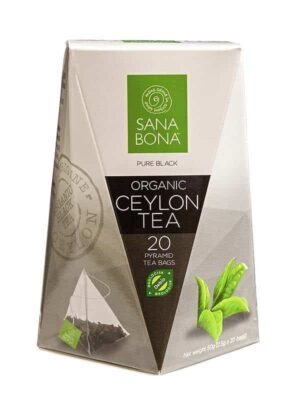 Ceylon svart te økologisk 20 teposer Datovare