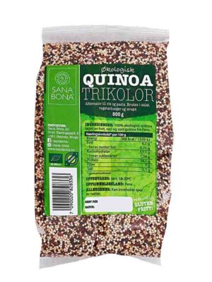 Quinoa Trikolor økologisk 500 g