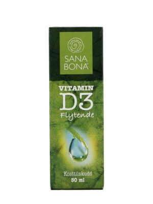 Sana Bona D3 vitamin dråper 50 ml