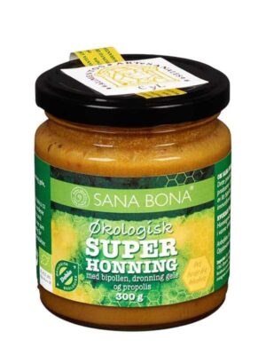 Rå honning Superhonning økologisk 300 g