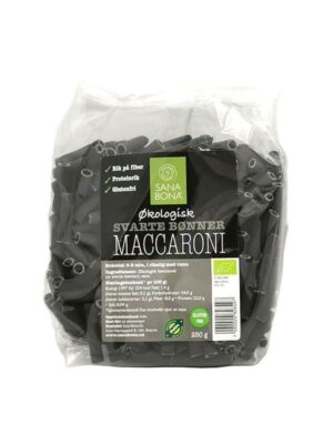 Økologisk svart bønne pasta 250 g