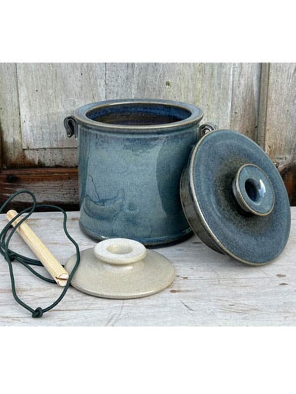 kimchi 2,5 liter krukke blaa apen kimchi 2,5 liter krukke blaa apen