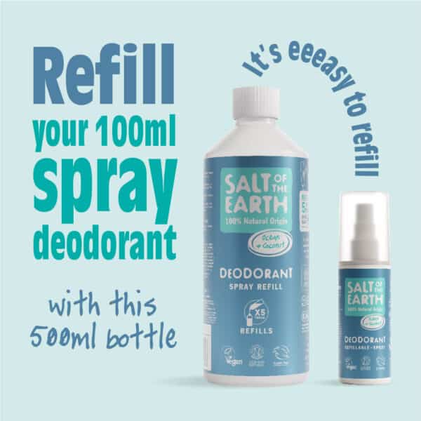 Refill Deodorant spray Ocean Coconut 500 ml