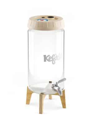 Kombucha krukke med stativ og kran 4 liter Kombucha krukke med stativ og kran 4 liter