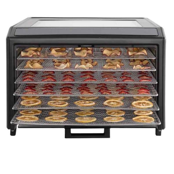 excalibur 6 tray digital dehydrator front med mat excalibur 6 tray digital dehydrator front med mat