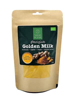 Golden Milk økologisk pulvermiks 150 g