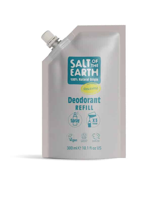 Refill til parfymefri naturlig deo spray 300 ml