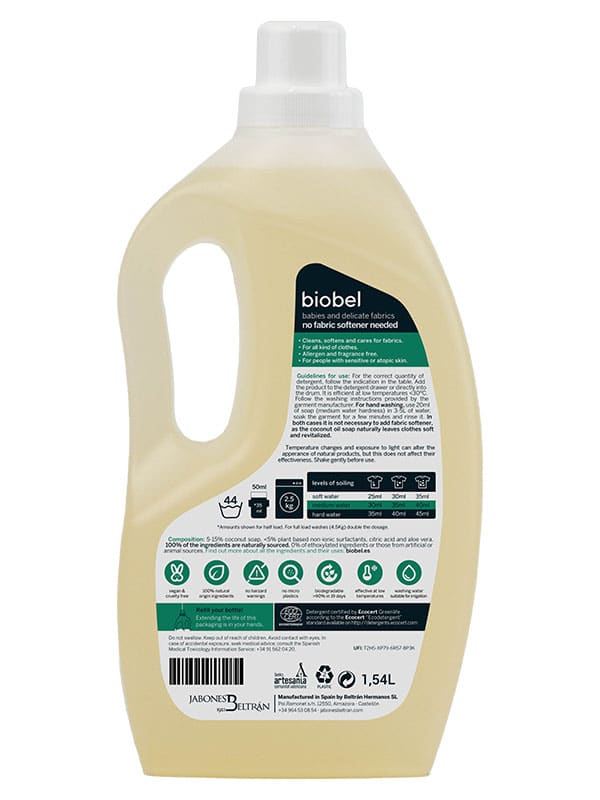 biobel tøyvask for babier og fine klær bakside biobel tøyvask for babier og fine klær bakside