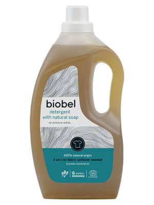 Biobel tøyvaskemiddel med naturlig såpe økologisk 1,54 l