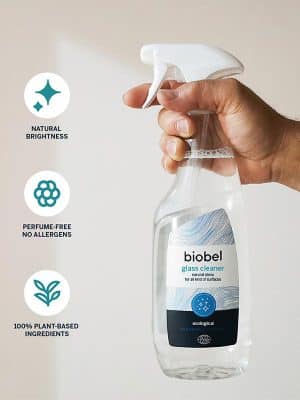 Biobel glasspray parfymefri økologisk 750 ml