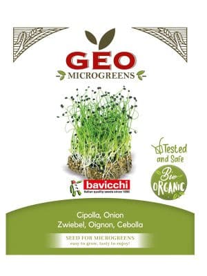 Løk økologisk spirefrø microgreens 10 g