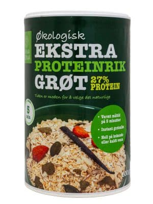 Ekstra proteinrik økologisk grøt 27% Ekstra proteinrik økologisk grøt 27%