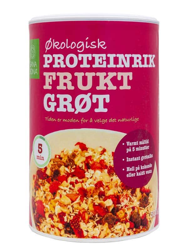 proteinrik fruktgrot okologisk