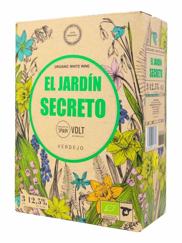El Jardin Secreto 3 l okologisk hvitvin