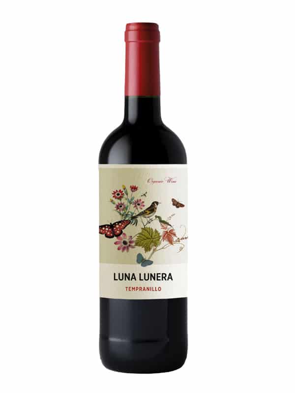 Lune Lunera Tempranillo rodvin okologisk front Lune Lunera Tempranillo rodvin okologisk front